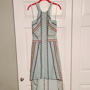 BCBGMAXAZRIA High Low Tie Dress.  New without Tags Size XS